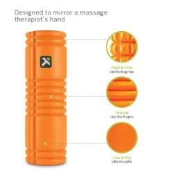 TriggerPoint Grid Vibe Plus Foam Roller - Orange (03339) -BROOK Style Shop 080514 5 1000x 7f856006 5d3d 466d a788 ea9ebb1e08af