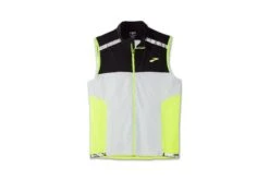 Brooks Men's Carbonite Vest - Icy Grey/Black/Nightlife (211358030) -BROOK Style Shop 211358 030 LF Carbonite Vest