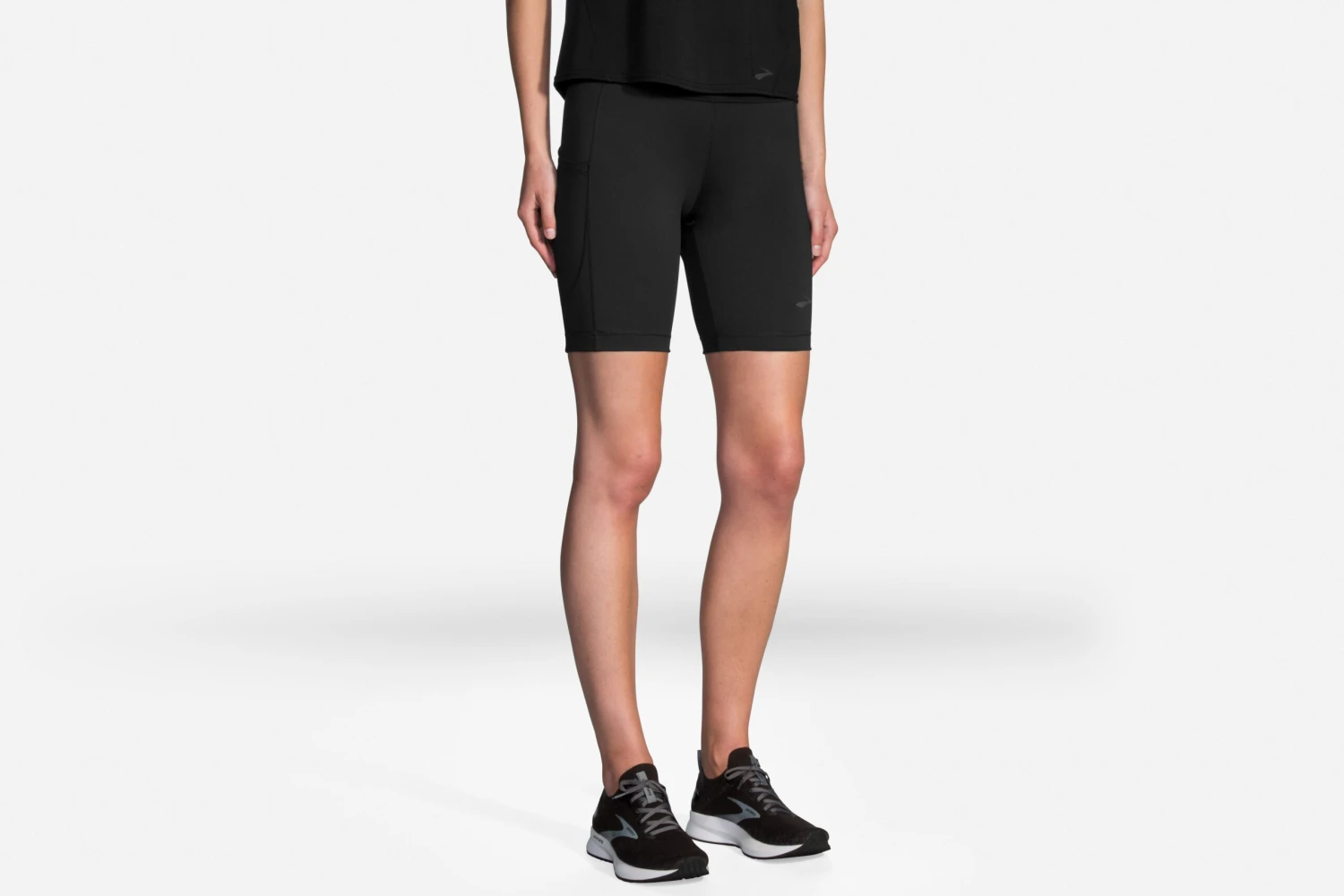Brooks Women's Method 8" Short Tight - Black (221480001) 3 Brooks Women's Method 8" Short Tight - Black (221480001)