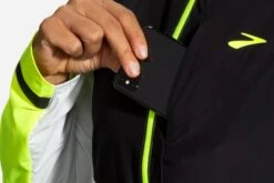 Brooks Women's Carbonite Jacket - Icy Grey/Black/Nightlife (221493030) -BROOK Style Shop 221493 030 D5 Carbonite Jacket