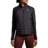 Brooks Women's Shield Hybrid Jacket - Black (221557001) -BROOK Style Shop 221557 001 MF Shield Hybrid Jacket 2