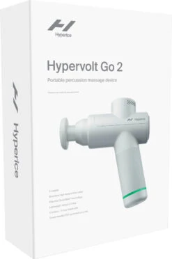 Hyperice Hypervolt GO 2 Massage Device - White (55200-001-00) -BROOK Style Shop 6499245cv13d