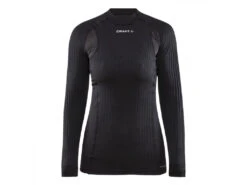Craft Women's Active Extreme X CN Long Sleeve - Black (1909673-999000) 9 Craft Women's Active Extreme X CN Long Sleeve - Black (1909673-999000) -BROOK Style Shop 76727 15 1909673 999000 active extreme x cn ls front