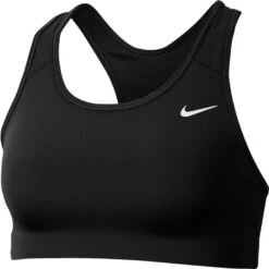 Nike Women's Swoosh Medium Support Non-Padded Sports Bra (BV3630) -BROOK Style Shop BV3630 010 PHSFH001