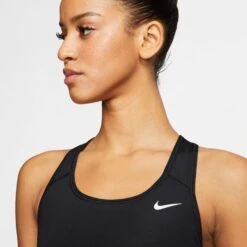 Nike Women's Swoosh Medium Support Non-Padded Sports Bra (BV3630) -BROOK Style Shop BV3630 010 PHSYM001