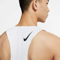 Nike Men's Aeroswift Singlet (CJ7835) -BROOK Style Shop CJ7835 100 PHSYM003