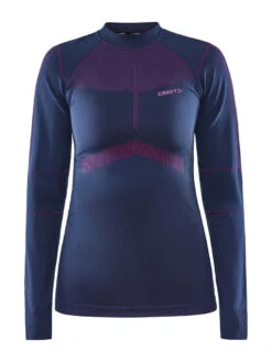 Craft Women's Active Intensity Crewneck Baselayer - Tide/Roxo (1907937-698486) -BROOK Style Shop CraftWomensCrewneckBaselayerTide Roxo min