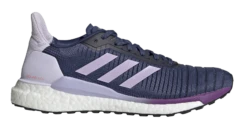 Adidas Women's Solar Glide 19 - Tech Indigo/Cloud White/Purple Tint (EE4333)