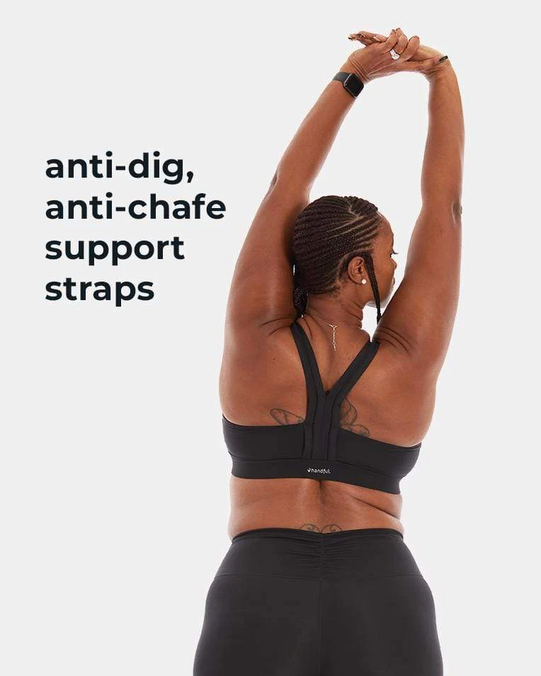 Women's Handful Y-Back Bra - Black (155-001) 8 Women's Handful Y-Back Bra - Black (155-001) - Image 6