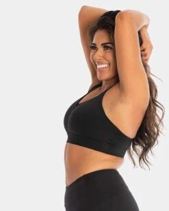 Women's Handful Y-Back Bra - Black (155-001) 12 Women's Handful Y-Back Bra - Black (155-001) -BROOK Style Shop HDF 2021 YBack BooyaBlack Sidecopy 1024x1024 6837bc49 effd 423f 981e 2180452fc1bc