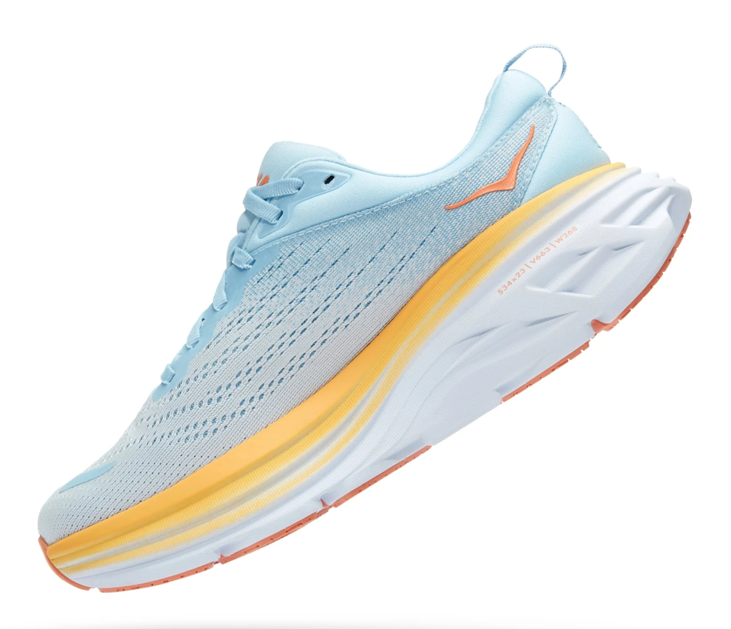 HOKA Women's Bondi 8 Wide (D) 7 HOKA Women's Bondi 8 Wide (D) - Image 5