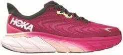 HOKA Women's Arahi 6 - Festival Fuchsia/Ibis Rose (1123195-FFIR)
