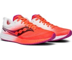 Saucony Women's Fastwitch 9 - ViziRED/White (S19053-1) -BROOK Style Shop S19053 1 5