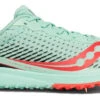 Saucony Women's Kilkenny XC 8 Spike - Mint/ViZi Coral (S19068-1) -BROOK Style Shop S19068 1 1