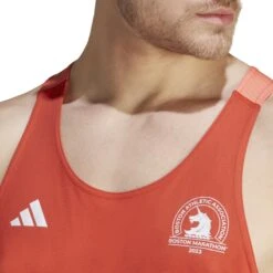 Adidas Men's Boston Marathon® 2023 Tank Top -BROOK Style Shop adidas mens boston marathon 2023 tank top red 4