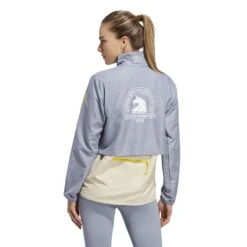 Adidas Women's Boston Marathon® 2023 Celebration Jacket -BROOK Style Shop adidas womens boston marathon 2023 celebration jacket 3