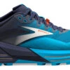 Brooks Men's Cascadia 16 -BROOK Style Shop brooks mens cascadia 16 trail running shoe peacoat atomic blue rooibos 2