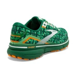 Brooks Men's Ghost 15 -BROOK Style Shop brooks mens ghost 15 running shoe st.patricks day edition green orange 1
