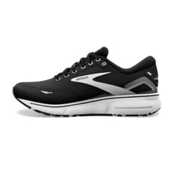 Brooks Mens Ghost 15 -BROOK Style Shop brooks running shoes ghost 15 black blackened pearl white cushioned neutral 3