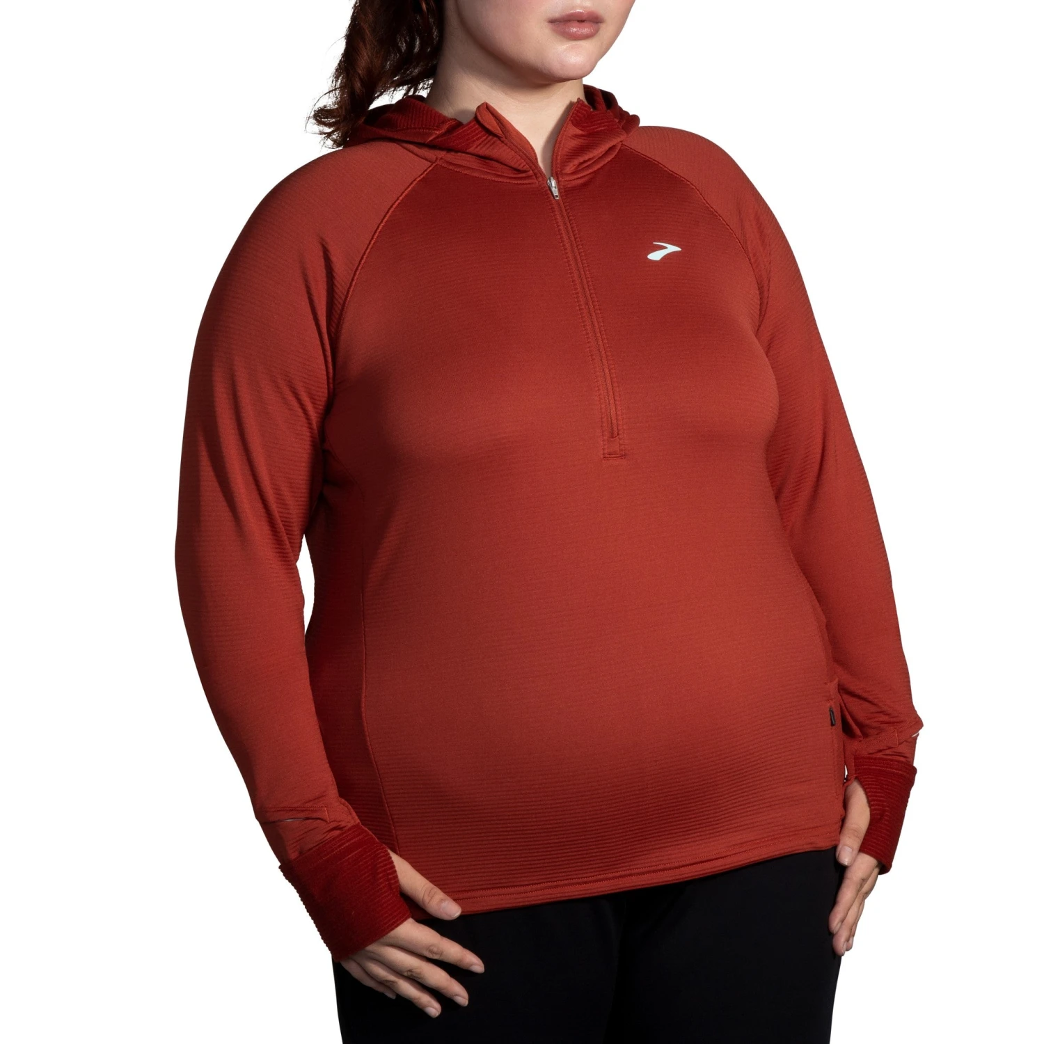Brooks Women's Notch Thermal Hoodie 2.0 8 Brooks Women's Notch Thermal Hoodie 2.0 - Image 6