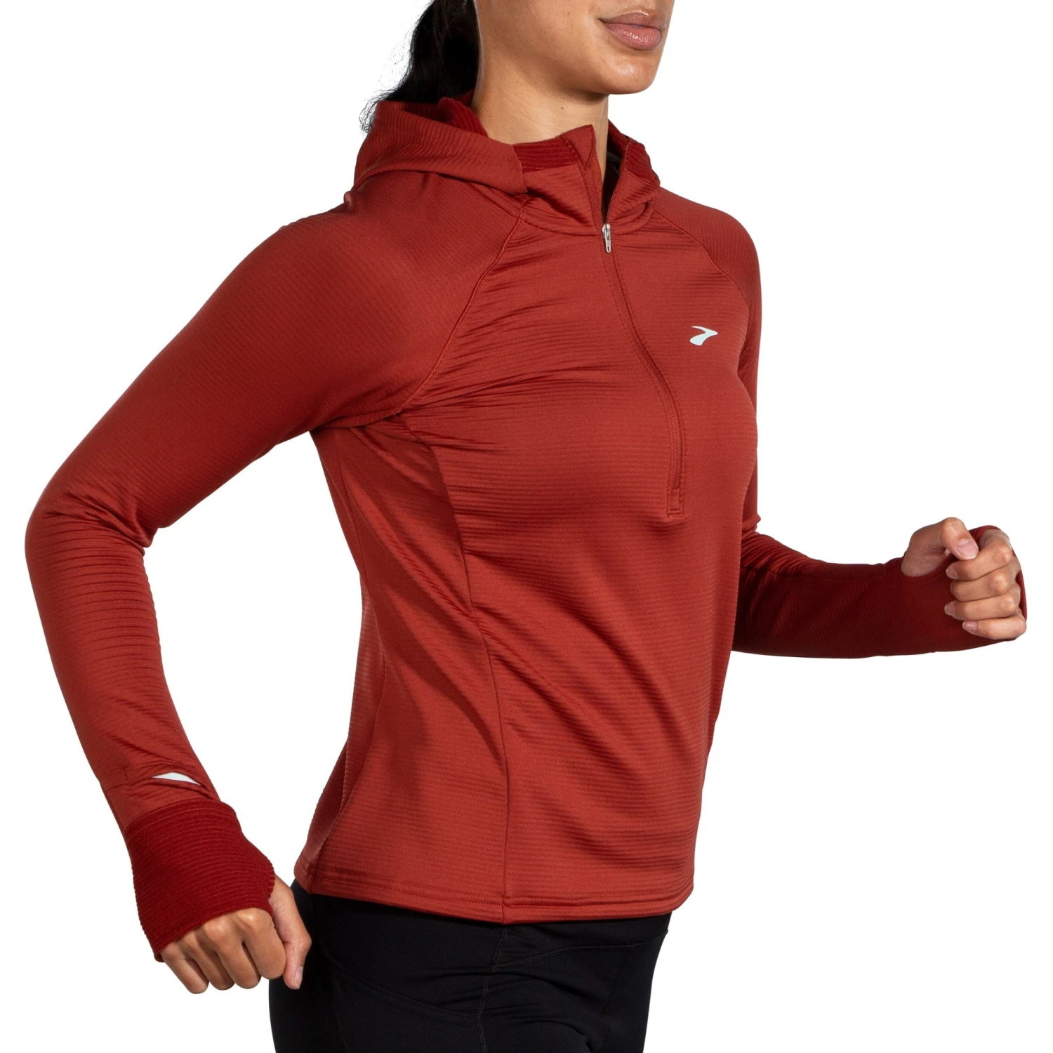 Brooks Women's Notch Thermal Hoodie 2.0 3 Brooks Women's Notch Thermal Hoodie 2.0