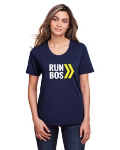 Women's RUN BOS Performance Short Sleeve Tee (TS-RUNBOS-CE111W) -BROOK Style Shop ce111w mr z 81c48320 3735 4377 b569 232c27d83f2b