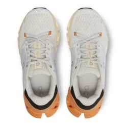 On Running Women's Cloudflyer 4 -BROOK Style Shop cloudflyer white copper on running 1 min