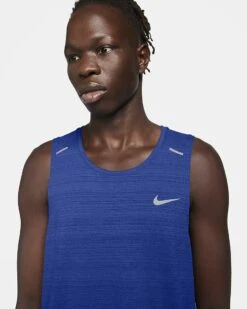 Nike Men's Dri-FIT Miler Tank - Game Royal (CU5982-480) -BROOK Style Shop dri fit miler mens running tank hnP2xX 2