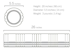 TriggerPoint Grid 2.0 Foam Roller -BROOK Style Shop grid 20 innov1