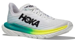 HOKA Men's Mach 5 -BROOK Style Shop hoka mens mach 5 white blue