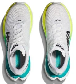 HOKA Men's Mach 5 -BROOK Style Shop hoka mens mach 5 white blue 4