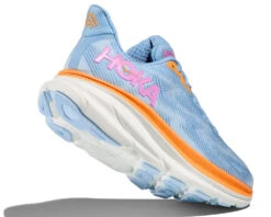 HOKA Women's Clifton 9 -BROOK Style Shop hoka womens clifton 9 blue high cushion running shoe 2