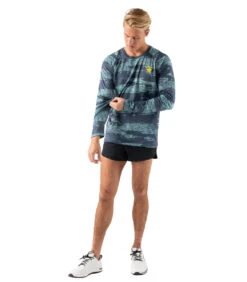 Rabbit Men's EZ Tee Perf LS | Trail -BROOK Style Shop rabbit mens ez tee perf ls 4