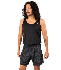 Rabbit Men's Quadtastic 5" Shorts -BROOK Style Shop rabbit mens quadtastic black asphalt 1