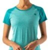 Rabbit Women's EZ Tee SS -BROOK Style Shop rabbit womens ez tee ss aqua sky