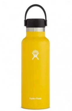 Hydro Flask 18 Oz Standard Mouth Bottles W/ Flex Cap (S18SX) -BROOK Style Shop s18sx2 sunflower