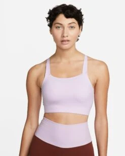 Nike Women's Dri-FIT Swoosh Luxe Sports Bra (CJ0544) -BROOK Style Shop swoosh luxe womens medium support padded sports bra qZgDMT