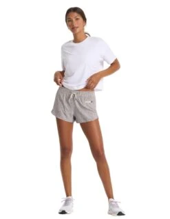 Vuori Women's Clementine Short 2.0 -BROOK Style Shop vuori womens clementine shorts 2 pale wheat samba 4